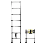 Escalera Plegable Extensible de Acero Galvanizado EN131