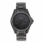 Reloj Cronógrafo Fossil Riley para Mujer con Correa de Acero