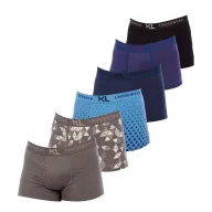 Pack de 6 Calzoncillos Bóxer de Algodón Kisses&Love