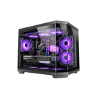 Caja Micro-ATX Mars Gaming MC3T - Triple Cristal Templado