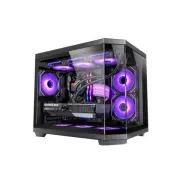 Caja Micro-ATX Mars Gaming MC3T - Triple Cristal Templado