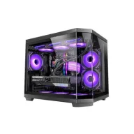 Caja Micro-ATX Mars Gaming MC3T - Triple Cristal Templado