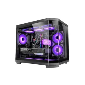 Caja Micro-ATX Mars Gaming MC3T - Triple Cristal Templado