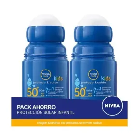 Nivea SUN Kids Roll-On FP50+ 2x 50ml Protección y Cuidado