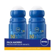 Nivea SUN Kids Roll-On FP50+ 2x50ml Protege & Cuida