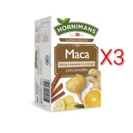 Infusión de Maca y Jengibre Hornimans | 20 Bolsitas Sin Teína