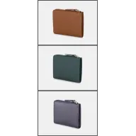 Cartera Piel Zip Around EMIDIO TUCCI - 3 Colores Disponibles