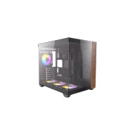 Caja ATX Antec CX800 Wood - RGB, Cristal Templado, USB-C