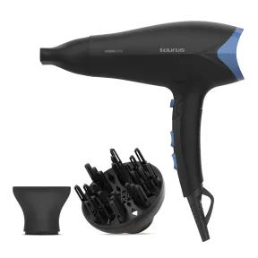 Secador Taurus Studio 2500, 2400W, con concentrador y difusor