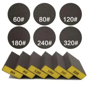 Esponjas de lijado 6 piezas (60 a 320)