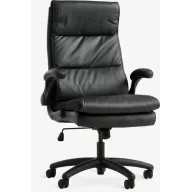 KASTBJERG silla negra de oficina en polipiel