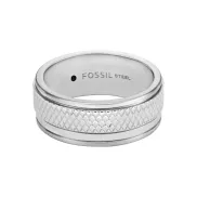 Anillos de acero inoxidable para hombre Fossil