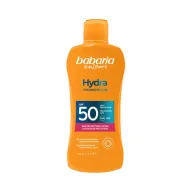 Leche solar Babaria FPS 50, protección alta 200 ml.