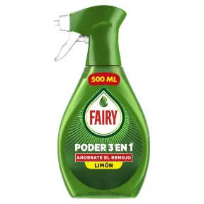 Spray Antigrasa Fairy Limón 500ml para Vajilla y Cocina