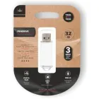 Pendrive Blanco Colgable 32GB USB 2.0 TECH ONE Basic