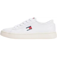 Zapatillas ligeras de piel Tommy Jeans Court para mujer