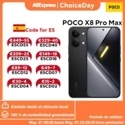 POCO X8 Pro Max Global, 12GB RAM y 256GB Almacenamiento