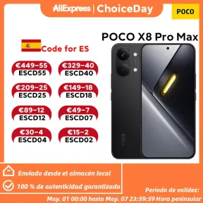 POCO X8 Pro Max Global, 12GB RAM y 256GB Almacenamiento