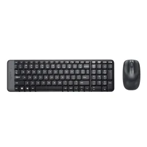 Combo Inalámbrico Compacto MK220: Teclado y Ratón Logitech
