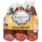 Lomo Embuchado, Chorizo Extra y Salchichón 900g