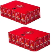 Cerveza Estrella Damm - 48 Latas de 330 ml en 2 Cajas