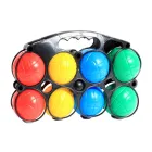 8 bolas de petanca para jugar