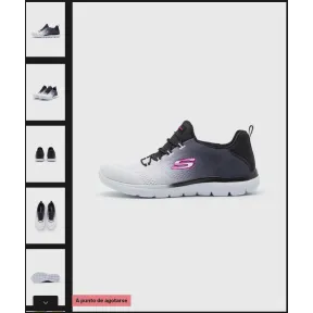 Zapatillas mujer Skechers SUMMITS - negro.