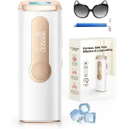 Depiladora Láser IPL Haarlosy 3 en 1 con Refrigeración, 9 Niveles