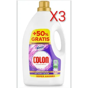 Detergente Gel Colon Vanish Advanced para Ropa Blanca y Color