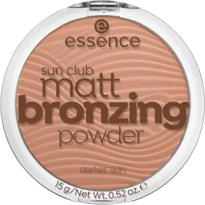 Polvos Bronceadores Matt Bronzing ESSENCE Sun Club 02 Sunny