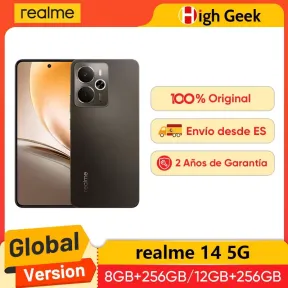 Realme 14 5G - 8GB RAM y 256GB Almacenamiento Global