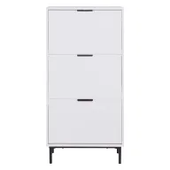 Zapatero blanco WAVES 131x60x25 cm