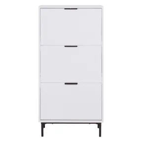 Zapatero blanco WAVES 131x60x25 cm