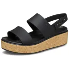 Sandalia Mujer Brooklyn Cork Low Wedge de Crocs