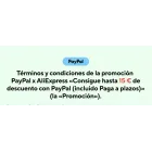 Ahorra hasta 15 euros en AliExpress con PayPal