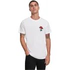 Camiseta Negra Rose para Hombres - Mister Tee MT557