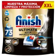 Pastillas para Lavavajillas Finish Ultimate Plus - 73 unidades