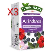 Infusión 100% Natural de Arándanos y Hibisco | Hornimans 20 bolsitas