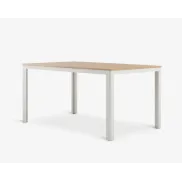 Mesa de jardín beis MARIELYST A90xL150