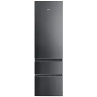Frigorífico Combi No Frost Haier HTR3620CNMP Inox 414 L
