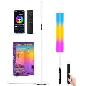 Lámpara LED de Pie con Control Remoto y App, 1500 LM