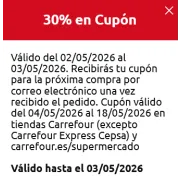 30% de descuento en bombones Carrefour, online y en tienda