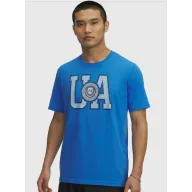 Camiseta azul claro estampada College Crest Logo - Under Armour