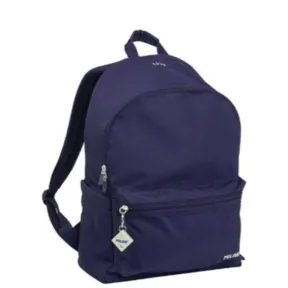 Mochila MILAN 1918 azul marino 22L con 2 cremalleras.