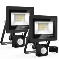 Foco Proyector LED Exterior 20W con Sensor de Movimiento