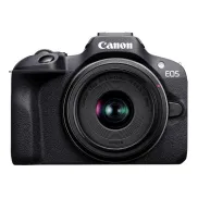 Canon EOS R100: Cámara con objetivos RF-S 18-45mm y 55-210mm