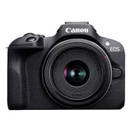 Canon EOS R100: Cámara con objetivos RF-S 18-45mm y 55-210mm
