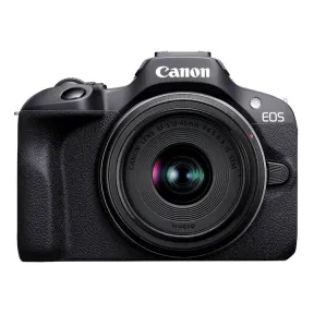 Canon EOS R100: Cámara con objetivos RF-S 18-45mm y 55-210mm