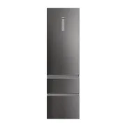 Frigorífico No Frost Haier HTW5620ENMP, 414 L, Inox