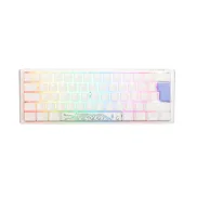 Teclado Mecánico Blanco Ducky One 3 Mini 60% - RGB, Hot Swap